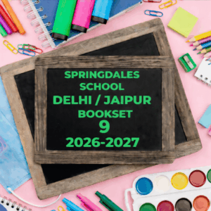 Springdales Bookset Class IX for (2026-27)